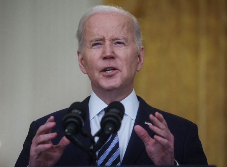 Biden hits Russia with new sanctions for ‘premeditated’ Ukraine attack