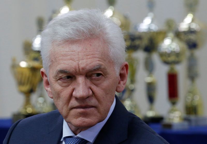 Russian tycoon Gennady Timchenko attends a meeting of Russian President Vladimir Putin with members of the presidential council for physical culture and sports in the southern city of Krasnodar