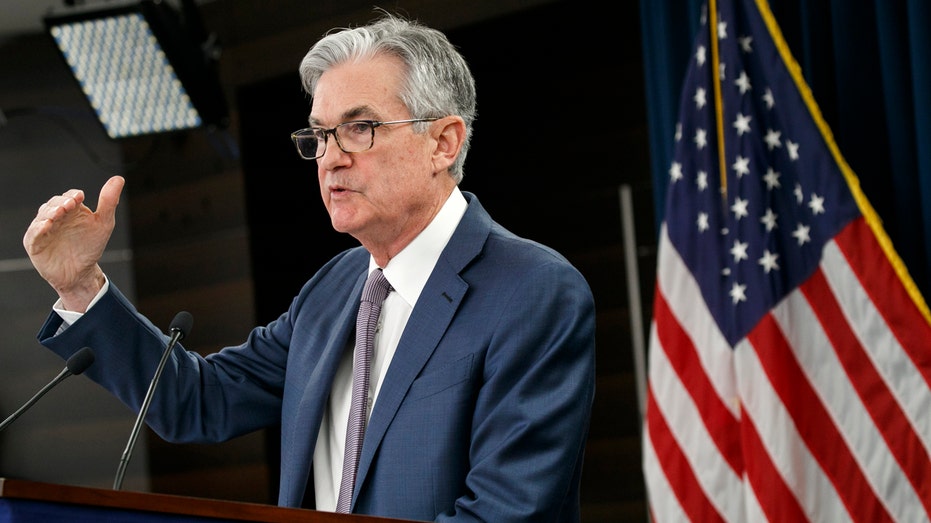 In this March 3, 2020, file photo, Federal Reserve Chair Jerome Powell speaks during a news conference to discuss an announcement from the Federal Open Market Committee in Washington.