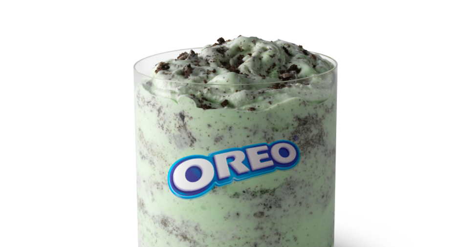 McDonald's USA OREO Shamrock McFlurry