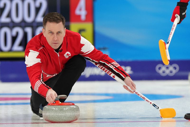 Curling - Men's Round Robin Session 5 - Canada v Sweden