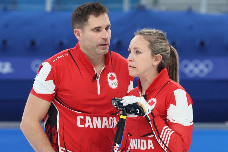 Curling - Mixed Doubles Round Robin Session 13 - Canada v Italy