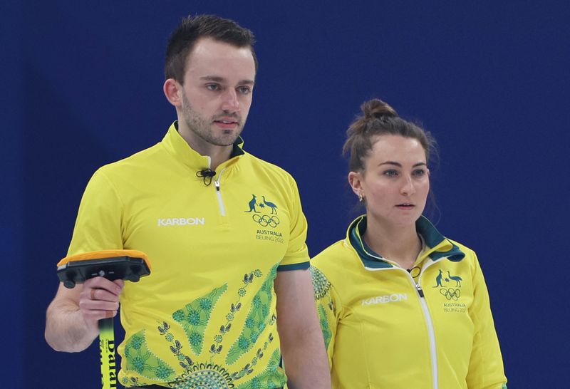 Curling - Mixed Doubles Round Robin Session 5 - Sweden v Australia