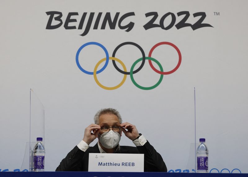 FILE PHOTO: 2022 Beijing Olympics - IOC Press Conference