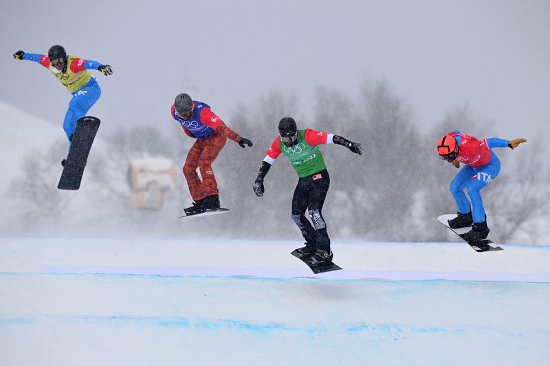 Snowboard - Mixed Team Snowboard Cross Big Final