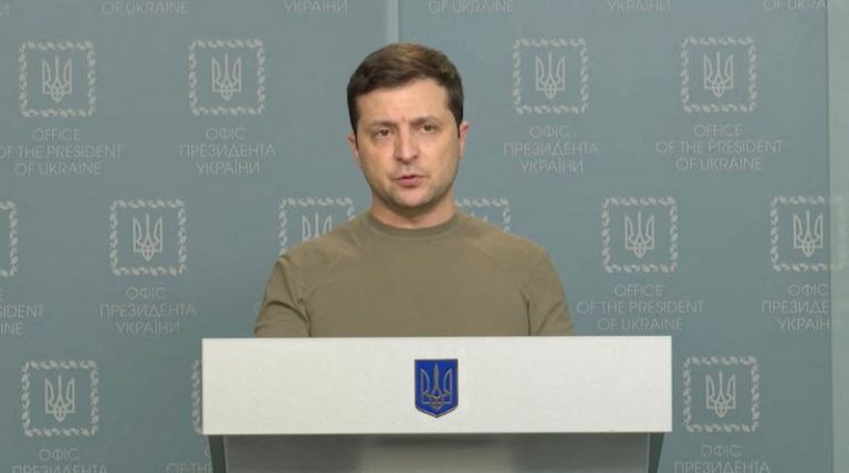 Ukraine’s Zelenskiy says Russian actions show sanctions not enough