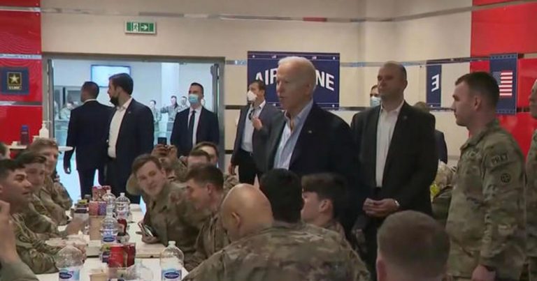 Biden meets with Poland’s president, Ukrainian refugees