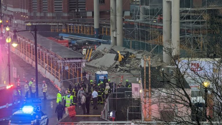Boston parking garage being demolished collapses; 1 killed
