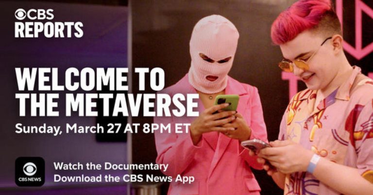 “CBS Reports” explores the early adopters of the metaverse