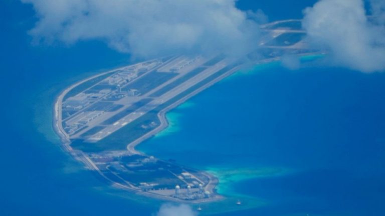 China says military development of islands within its rights
