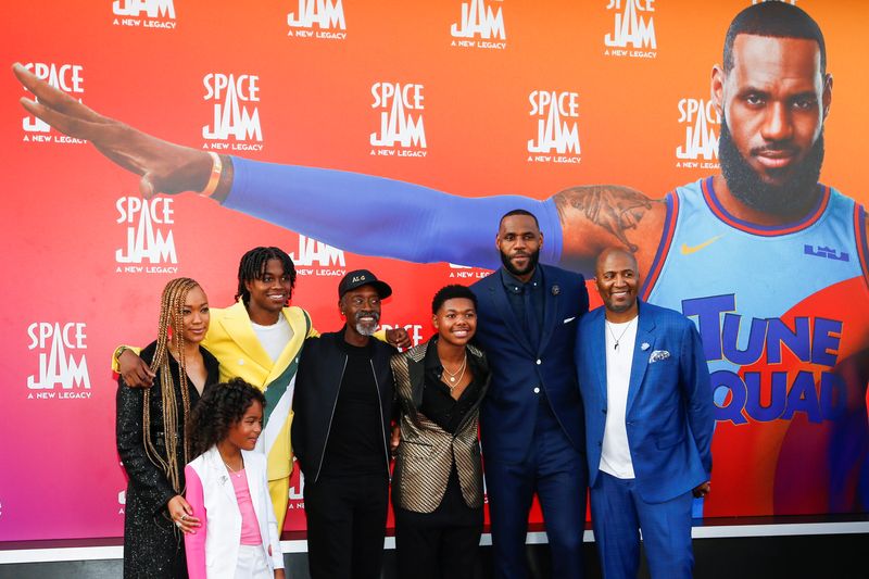 Space Jam: A New Legacy film premiere in L.A.