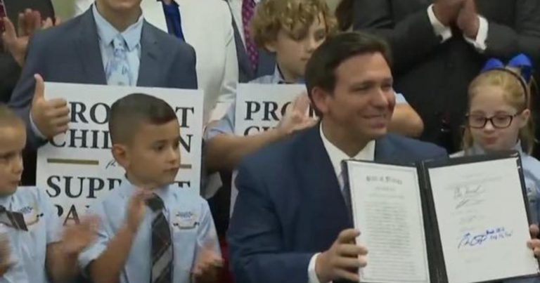 Florida governor signs “Don’t Say Gay” bill into law