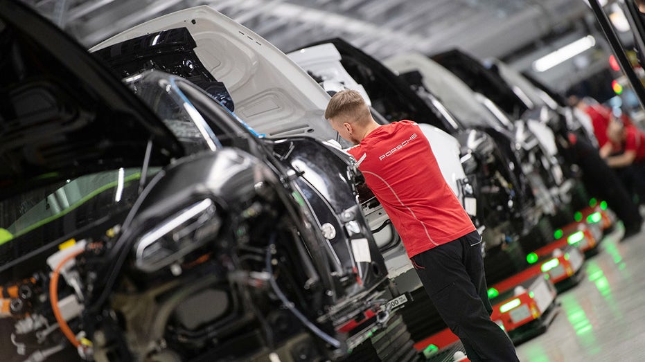 Porsche's Stuttgart-Zuffenhausen factory