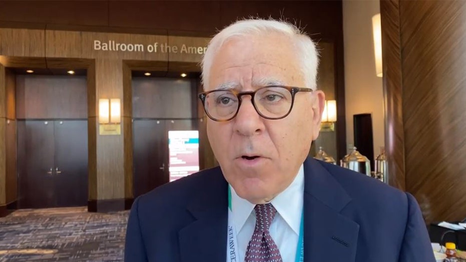 Carlyle Group co-founder David Rubenstein spoke with FOX Business at the CERAWeek conference in Houston, March 10, 2022.