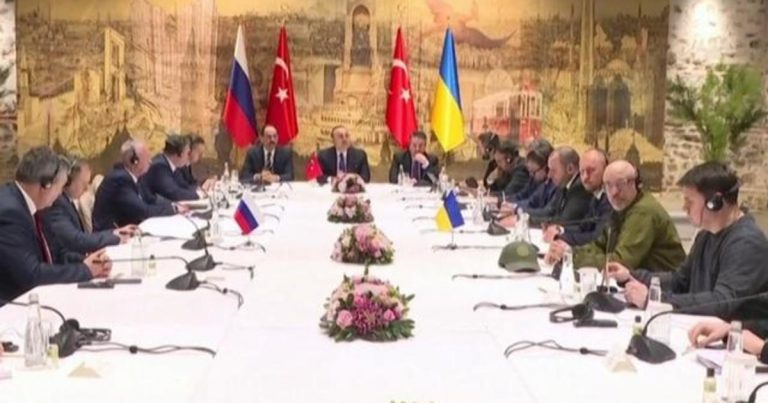 Ukraine and Russia hold peace talks in Istanbul