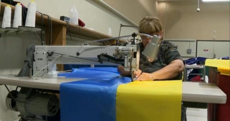Ukrainian flag sales surge at Texas shop