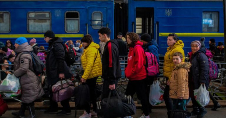 UN High Commissioner for Refugees provides support during Ukrainian refugee crisis