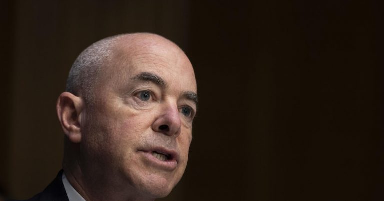 DHS chief denies double standard at the southern border for Ukrainian refugees