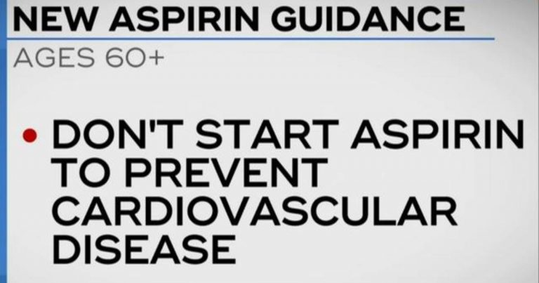 Doctors reverse recommendation on daily aspirin