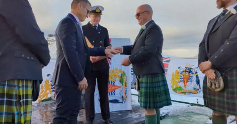 First same-sex wedding held in British Antarctic Territory