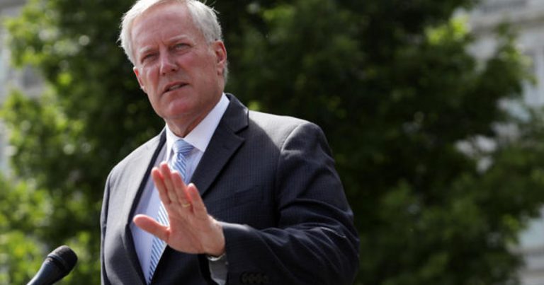 Former White House chief of staff Mark Meadows removed from North Carolina voter rolls