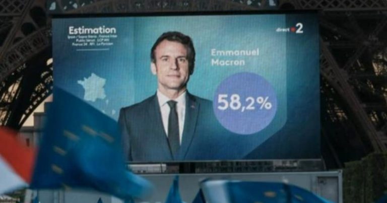 French President Emmanuel Macron wins second term