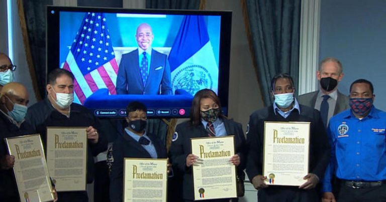 Heroes of Brooklyn subway attack honored in New York City