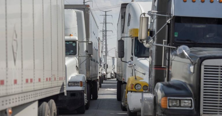 ‘It’s getting worse,’ frustration rising over truck backlogs at Texas-Mexico border