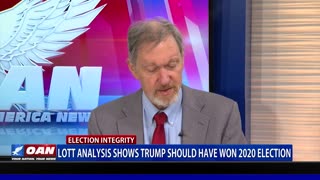 John Lott analysis shows Trump should have won 2020 election