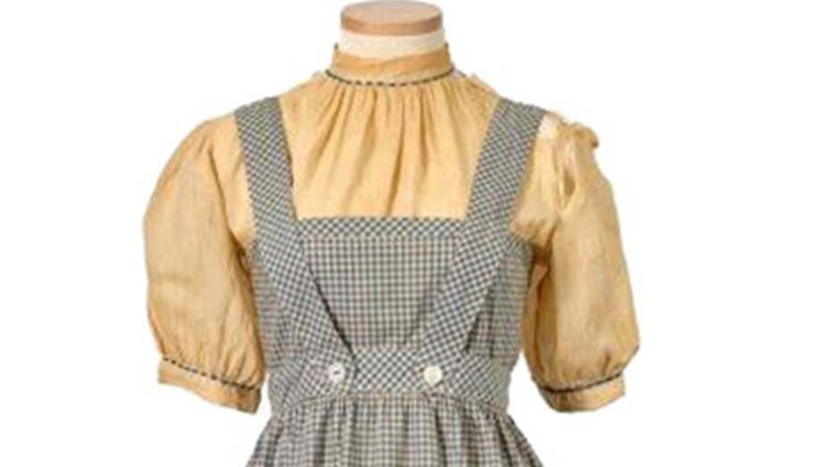 Dorothy's dress from "The Wizard of Oz"