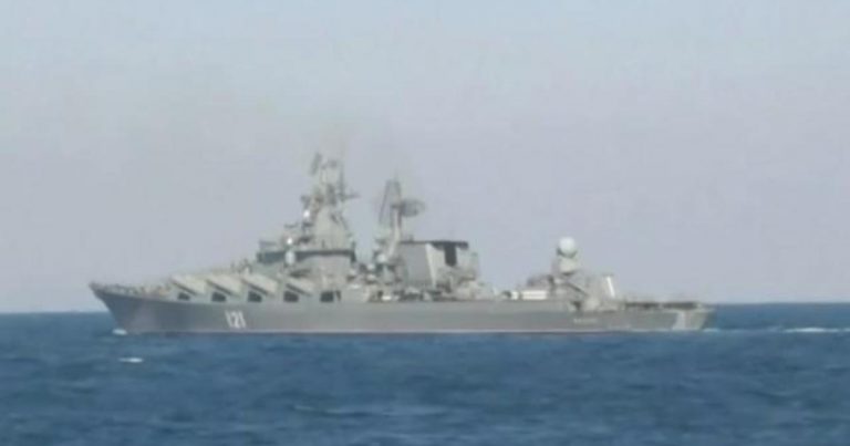 Key Russian warship sinks as Putin’s forces close in on Mariupol