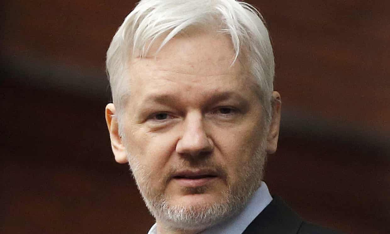 Julian Assange. Photograph: Frank Augstein/AP