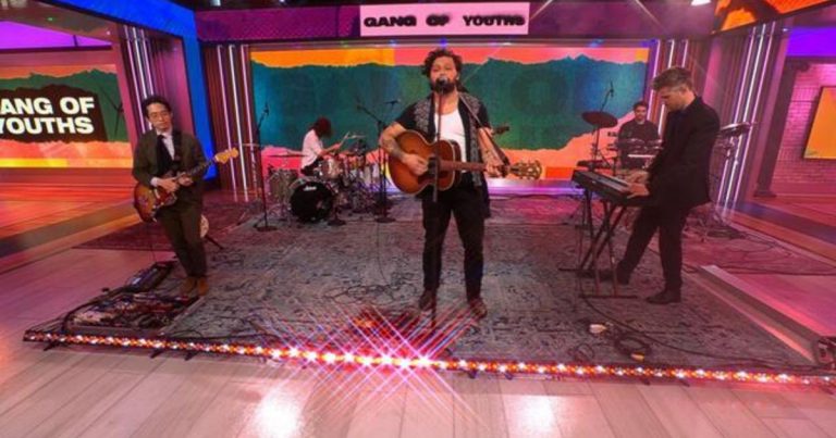 Saturday Sessions, Gang of Youths perform “Spirit Boy”