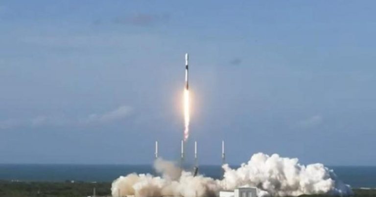 SpaceX launches 50+ Starlink internet relay satellites into orbit