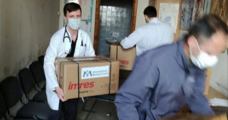 U.S. charity delivers medical supplies in Ukraine