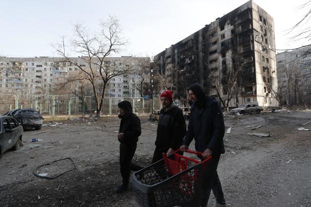 Ukraine sees openings as Russians focus on besieged Mariupol