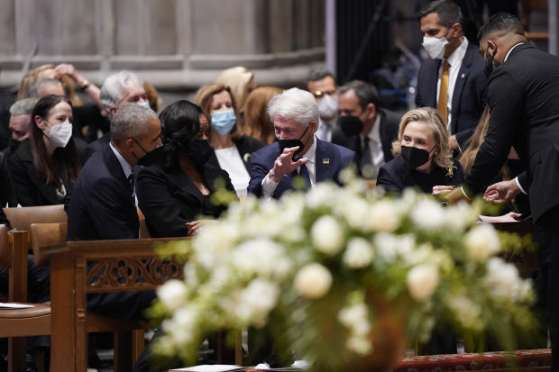 Watch Live: Biden, Bill and Hillary Clinton speak at Madeleine Albright’s funeral