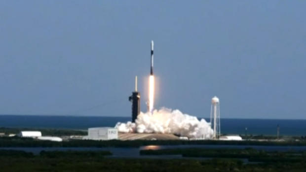 Watch Live: SpaceX launching first private crew to space station