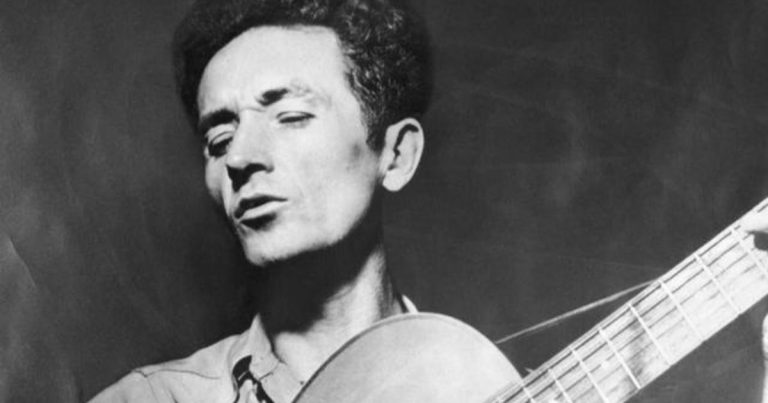 Woody Guthrie, a musical biographer of America