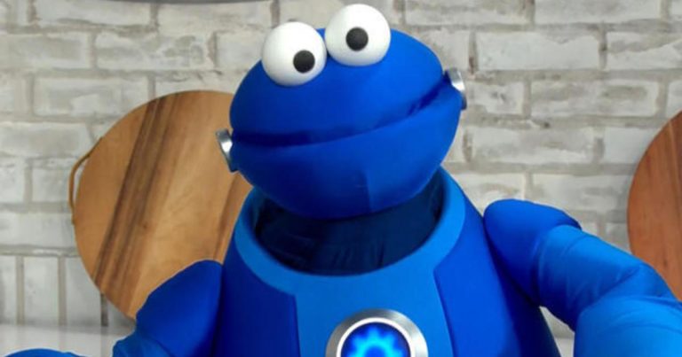 “CBS Mornings” reveals new “Sesame Street” muppet, Mecha Cookie