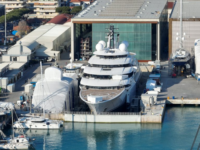Italy freezes superyacht reportedly linked to Russian President Vladimir Putin