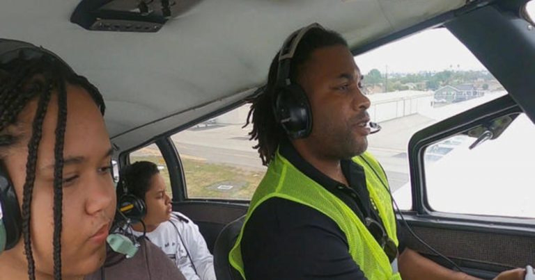 Kids in Compton fly high thanks to an aviation nonprofit