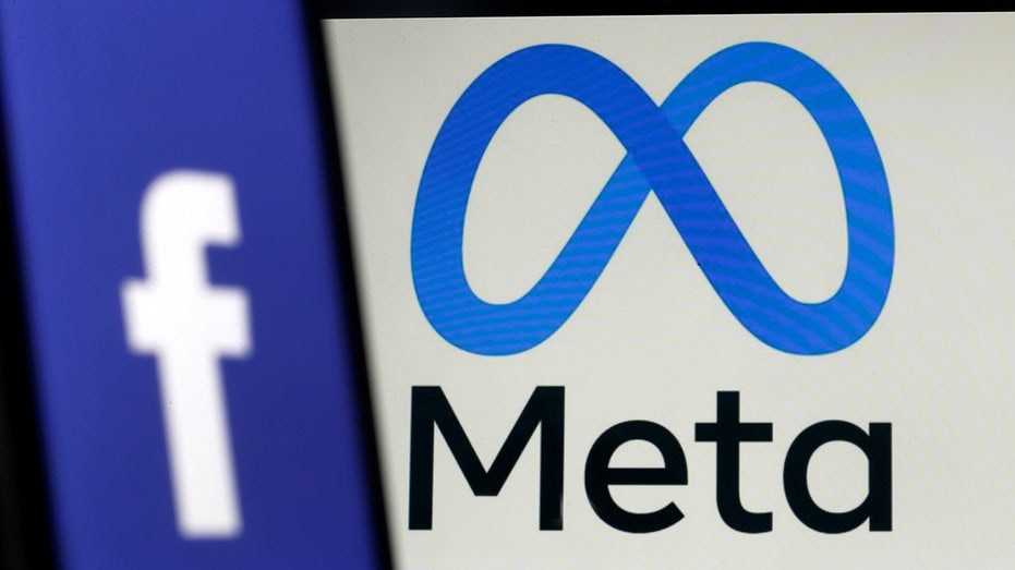 Meta Facebook logos