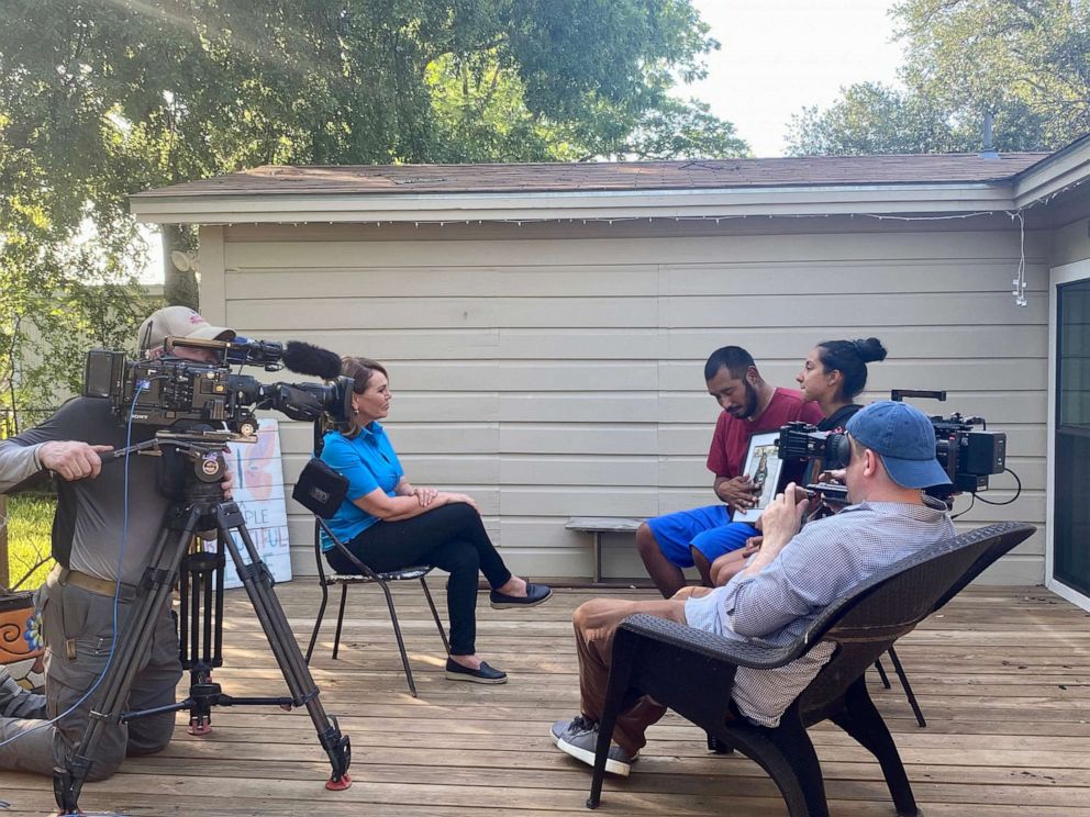 PHOTO: Felix and Kimberly Rubio, who lost their daughter Alexandria "Lexi" Rubio in the Texas School shooting, did an interview with Maria Elena Salinas.