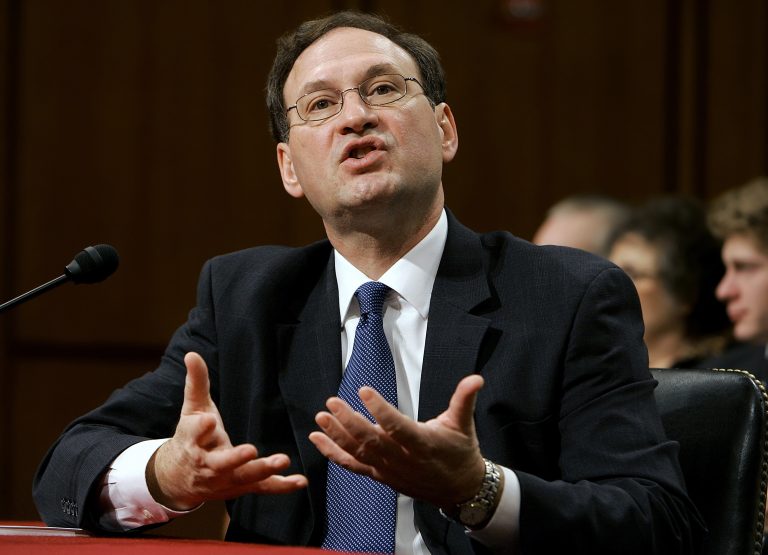 Pro-abortion protesters rally outside Justice Samuel Alito’s home
