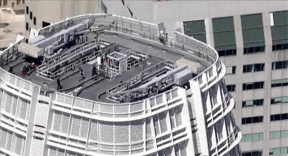 San Francisco tower climber.