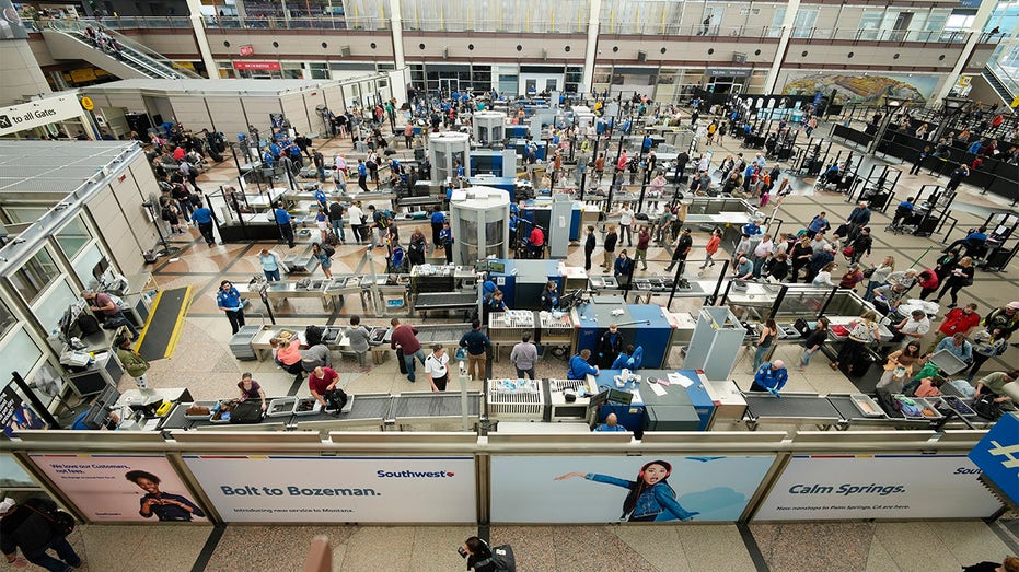 airport security checkpoint