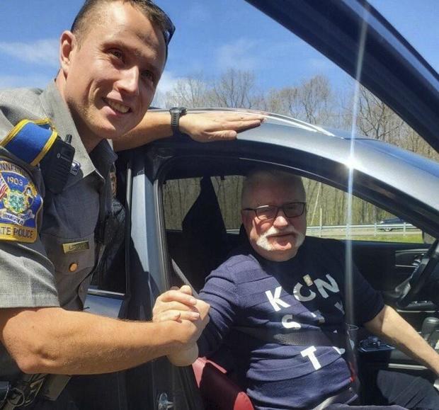 Surprise passenger in SUV aided by Polish Connecticut state trooper