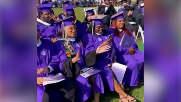 WATCH: ‘You do not owe the college a penny!’ Graduates react when donor clears student debts