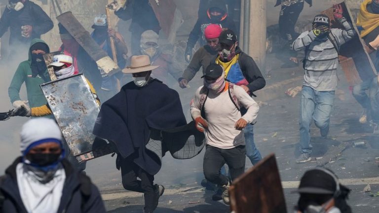 1 dead, dozens hurt in 12th day of protesting in Ecuador